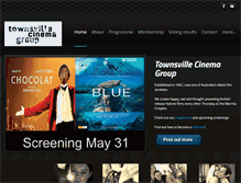 Tablet Screenshot of cinemagroup.org.au
